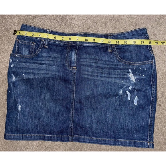 New York & Co. Denim Skirt Size 12 - Picture 3 of 5